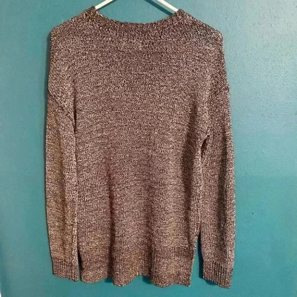 Lou & Grey Black and White Tunic Sweater - Picture 3 of 6